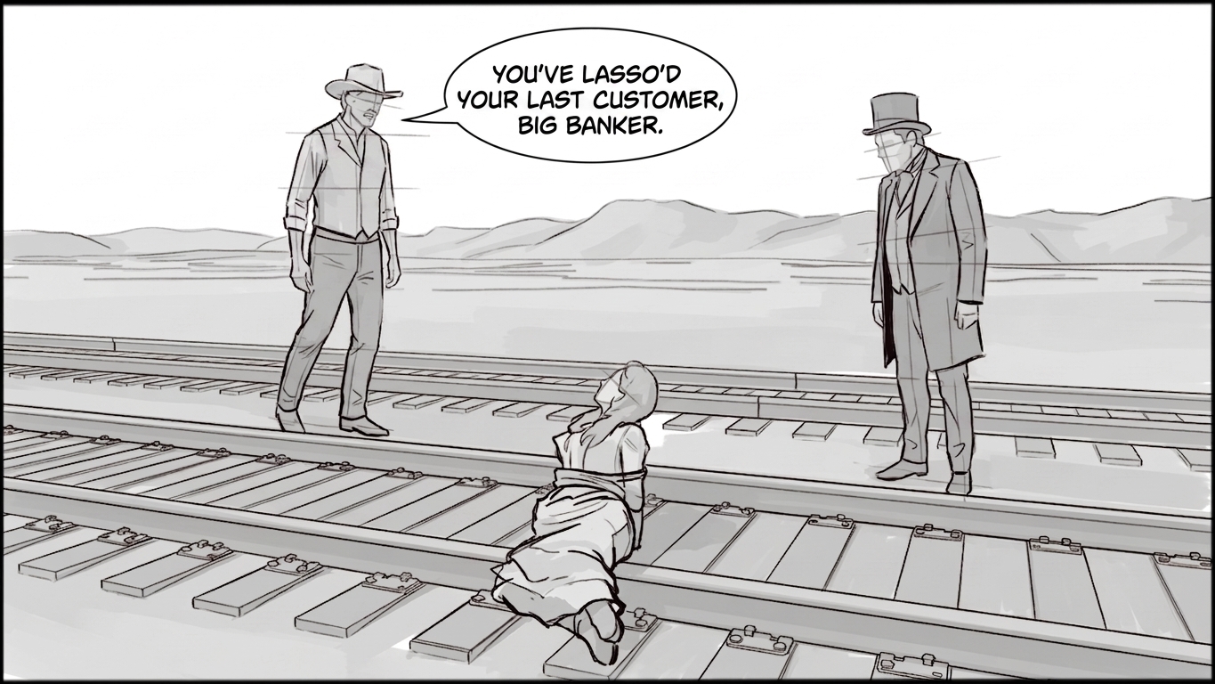 Comedy - Speech Bubbles - storyboard frame 2 by Dakota Warren